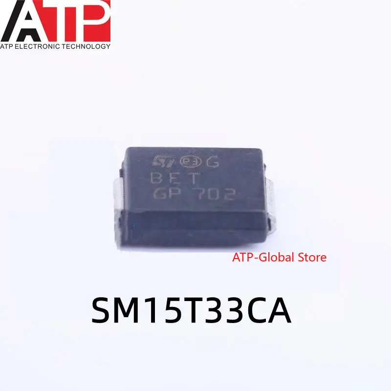 10PCS SM15T33CA BET SMC DO-214AB Original inventory of integrated chip ICs