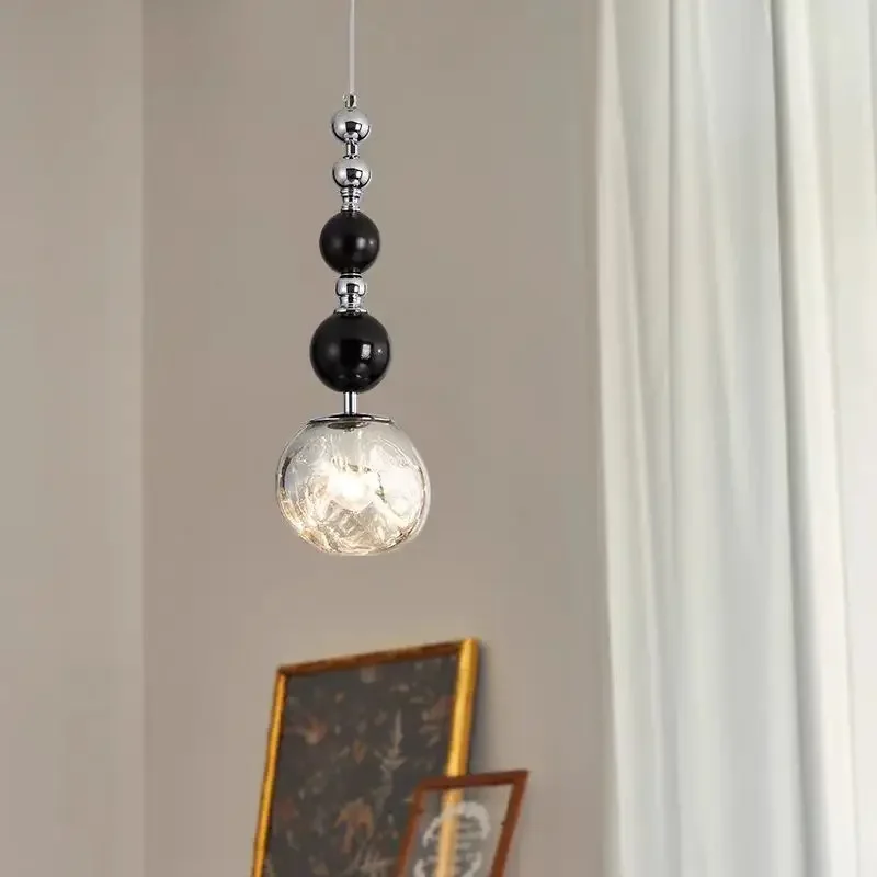 Denmark Cream Style Acrylic Pendant Lights For Restaurant/Bedroom Atmospheric Home Cylinder Hanging Chandeliers Decorative Home