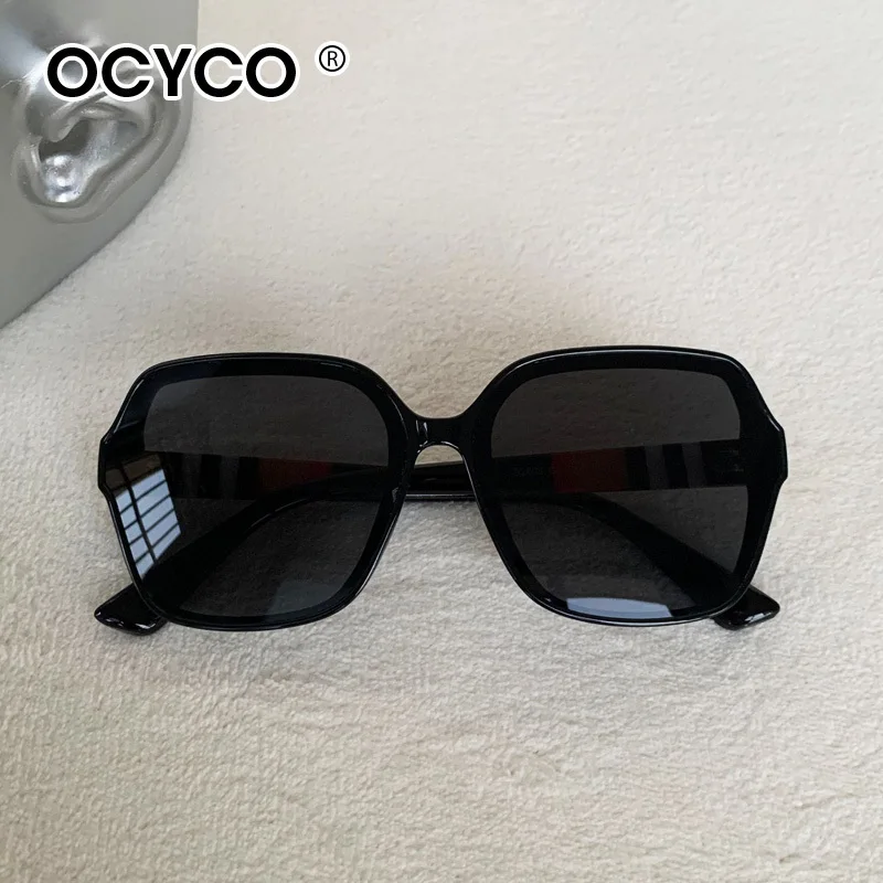 Vintage Großrahmige Quadratische Sonnenbrille für Männer und Frauen Luxusmarke Punk Sonnenbrillen UV400 Fahrbrillen Mode Outdoor-Brillen – Detail 6
