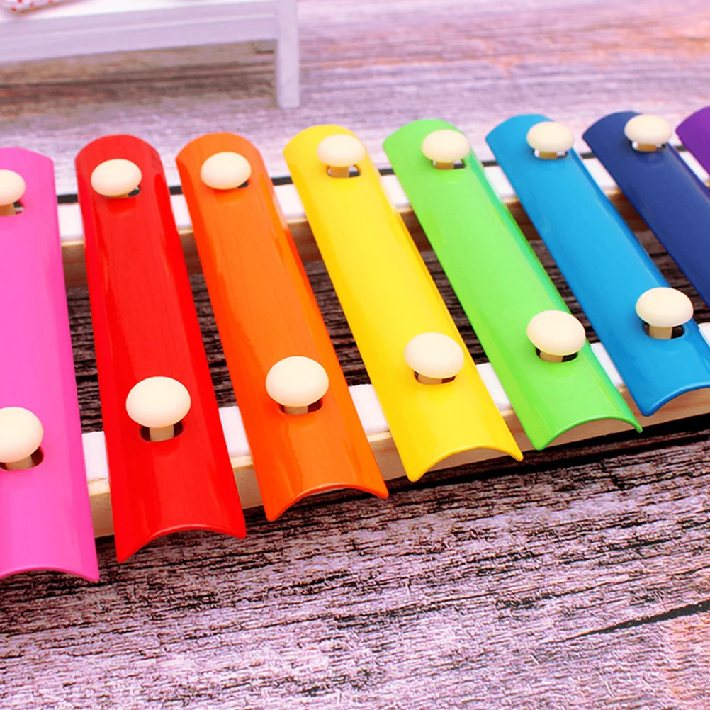 

1 set 13-Note Xylophone Percussion Wooden Musical Instrument For Early Education Colorful Hand Knock Wood Mallet Included