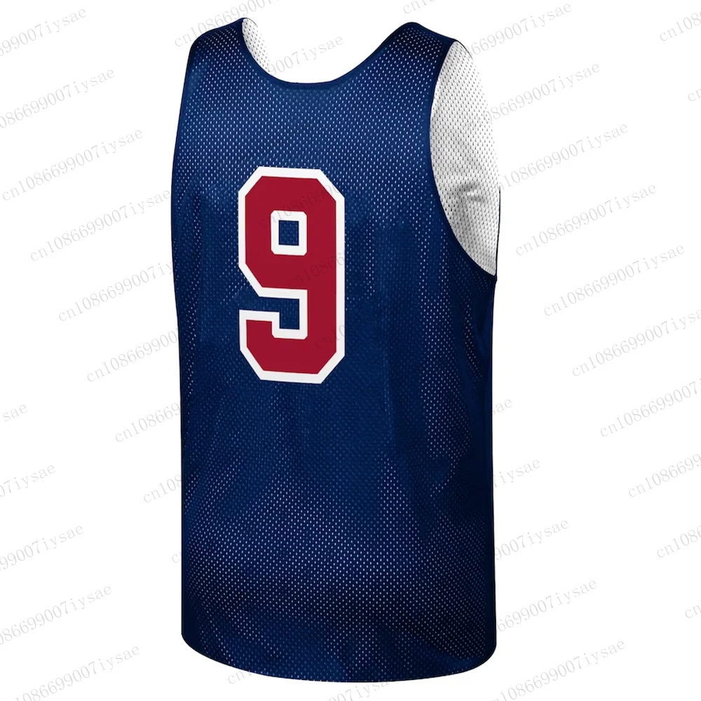 24-25 Newest Arrival Mens Basketball Jersey #9 High-quality Breathable Quick-dry Unisex Outdoor Sport Shirt Vest For Adult&Kids