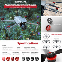 Sunnylife Aluminum Alloy Motor Cover For DJI AIR 3S/AIR 3/MAVIC 3 PRO/MAVIC 3 CLASSIC/ MAVIC 3 Motor Cover Drone Accessoies
