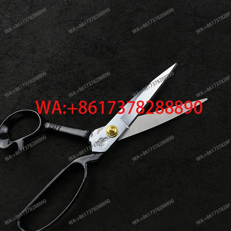 Tailor scissors, cloth cutting clothing sewing scissors handmade DIY leather fabric cutting tool manganese steel material