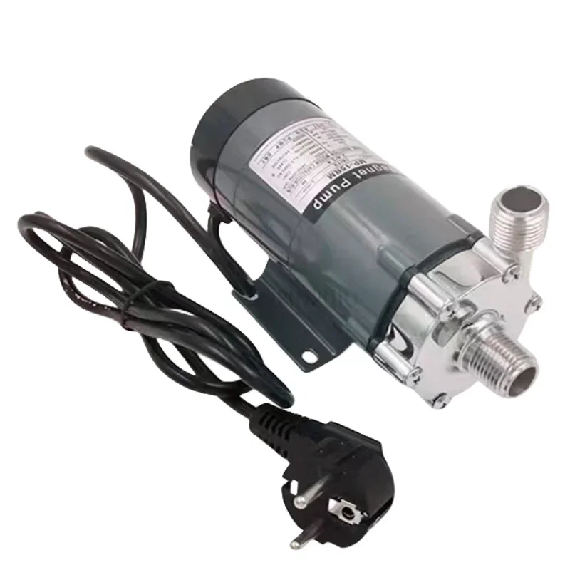 Craft Beer Brew Wort Transfer Pump,Homebrew Use,15RM Magnetic Drive , With 304 Stainless Steel Head and European Plug.