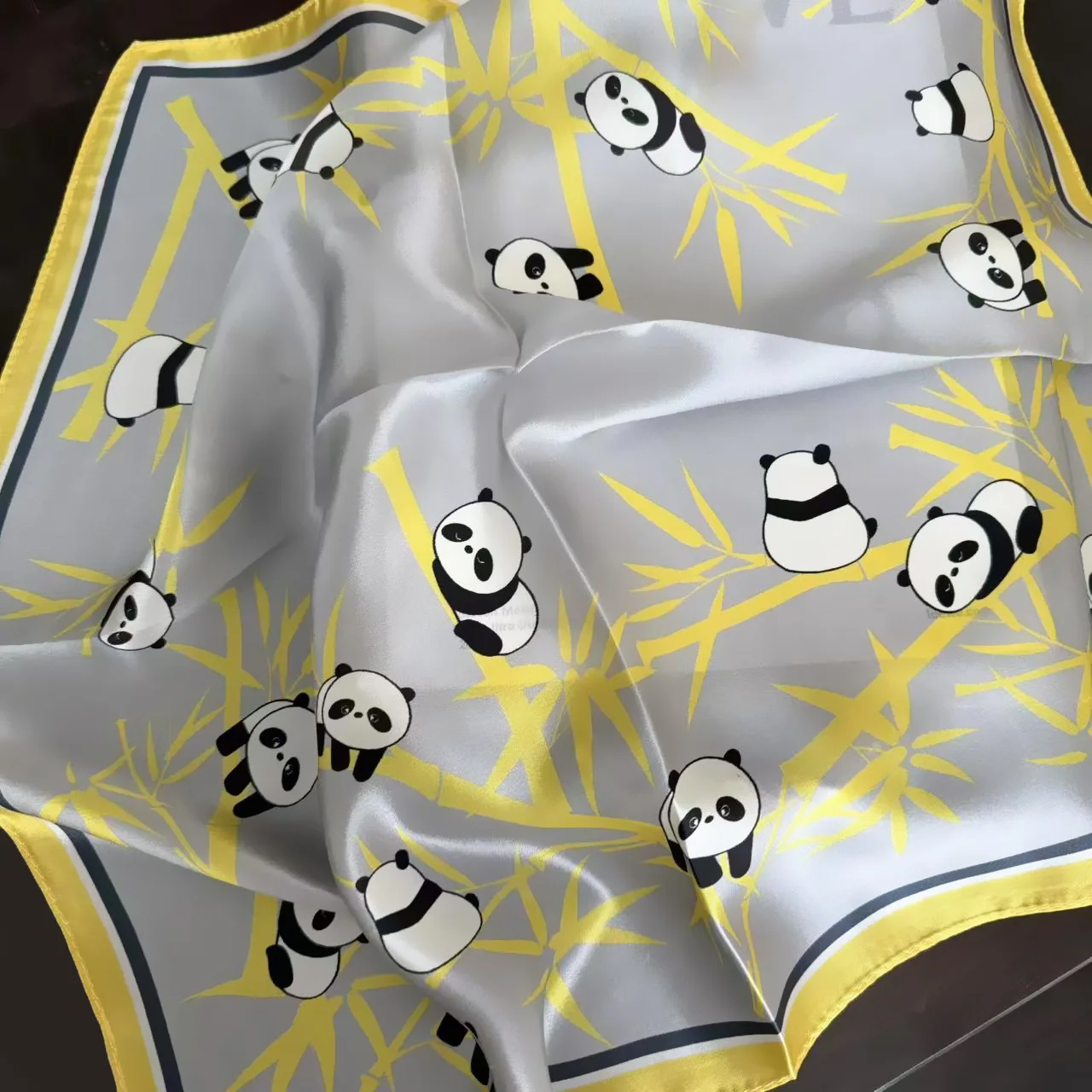 

100% Natural Real Silk Scarf Women Print Bandana Square Scarves Wrap Kerchief Mulberry Spring Fashion High Quality Hijab Шарфи