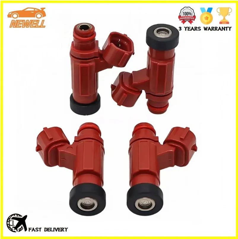 1/4pcs 49033-0012 EAT289 490330012 Fuel Injector For Kawasaki Z1000 ZX6R ZX10R ZX636 Versys 1000 8 Holes Motorcycle Nozzle