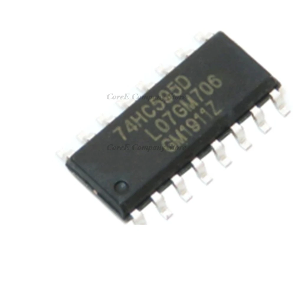 10PCS/100PCS 74HC595D 74HC595 IC SHIFT REGISTER 8BIT 16SOP 100% Nuevo Original Shift Register