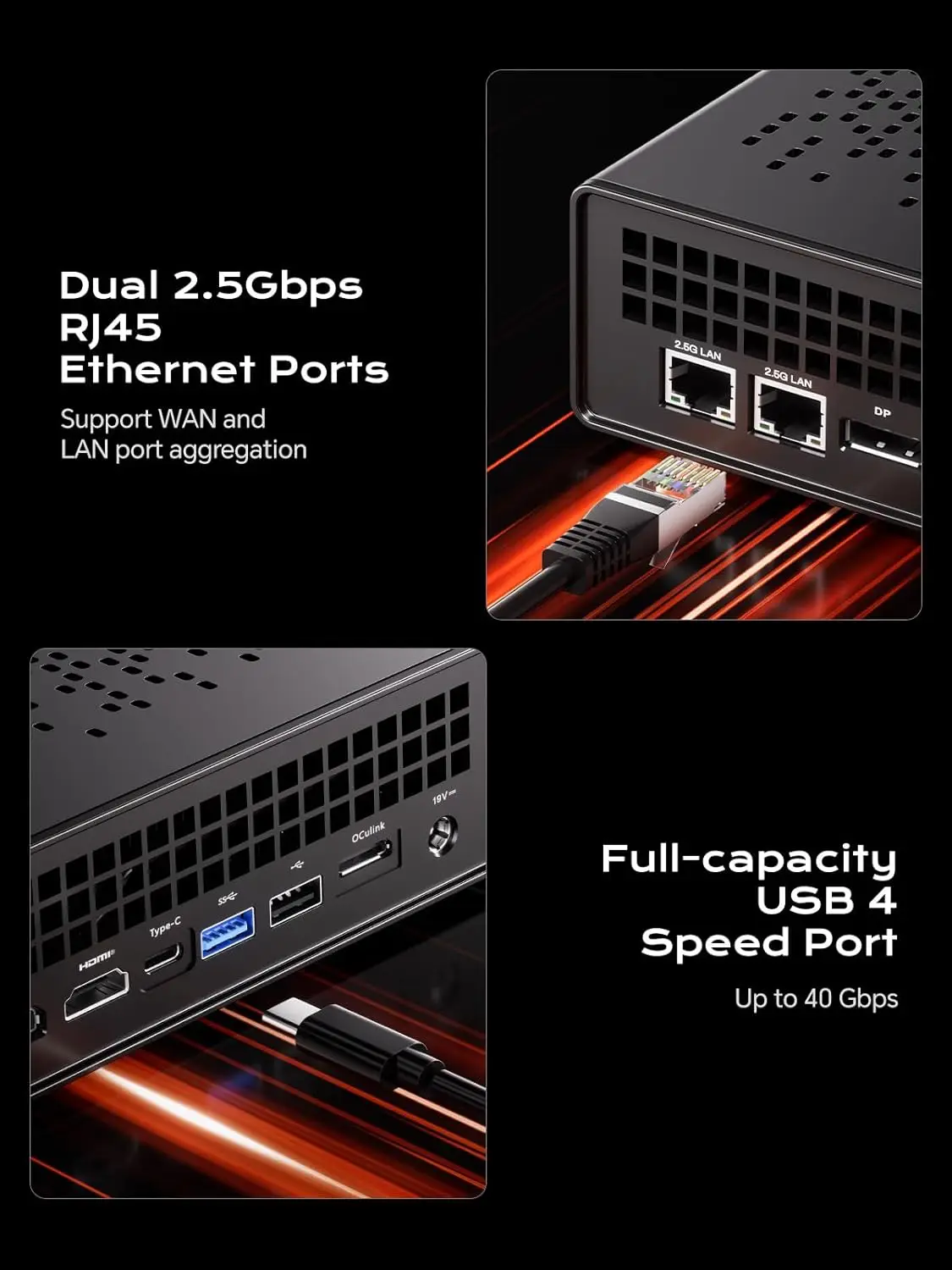 Minisforum MS-A1 Mini Workstation: AMD Ryzen 9 9950X, 64GB RAM, 2TB SSD, Triple Display, 4x PCIe Slots