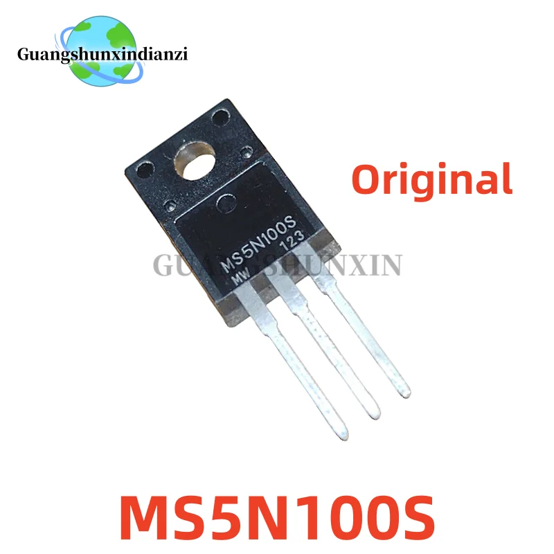 5-10-20PCS 100% NEW Original MS5N100S MS5N100 TO-220F 5A 1000V MOS Field effect transistor In Stock
