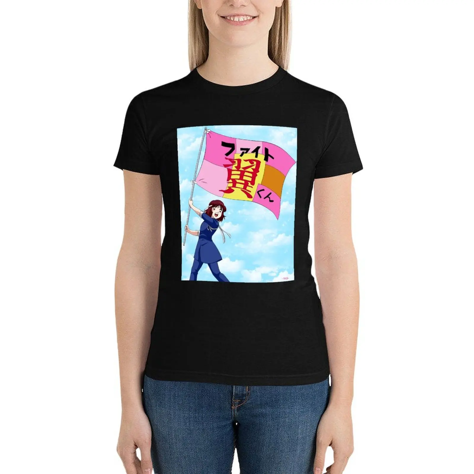 

S A N A E T-Shirt cute tops summer tops graphics summer clothes for Women