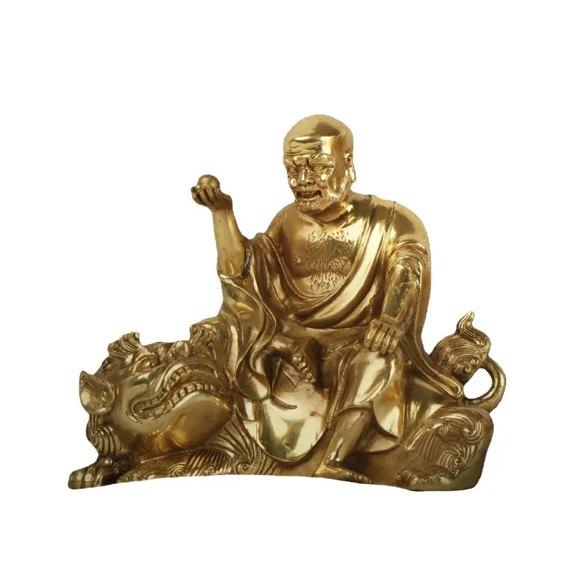 

for Bronze Eighteen Arhats Set Brass Eighteen Luohans Buddha Statue Decoration