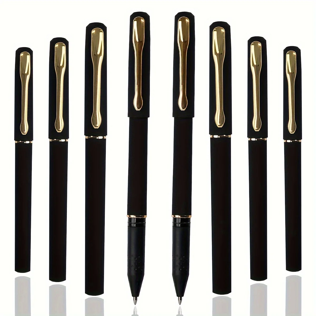 

3/6pcs Black Neutral Pens, 0.5 mm Matte Texture, Smooth And Long-Lasting WritingFor Daily WritingAnd Notes