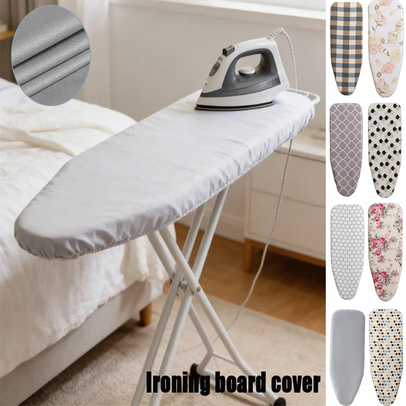 

New Stain Resistant Thick Cotton Ironing Board Cover with Adjustable Elastic Edge Laundry Cleaning Tools Muti-sizes Ironing Ped