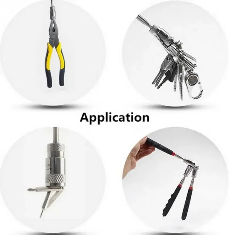 Mini draagbare telescopische magnetische pen Handheld Pick-Up Stick Uitschuifmagneet Draagbaar hulpmiddel voor elektronicareparatie