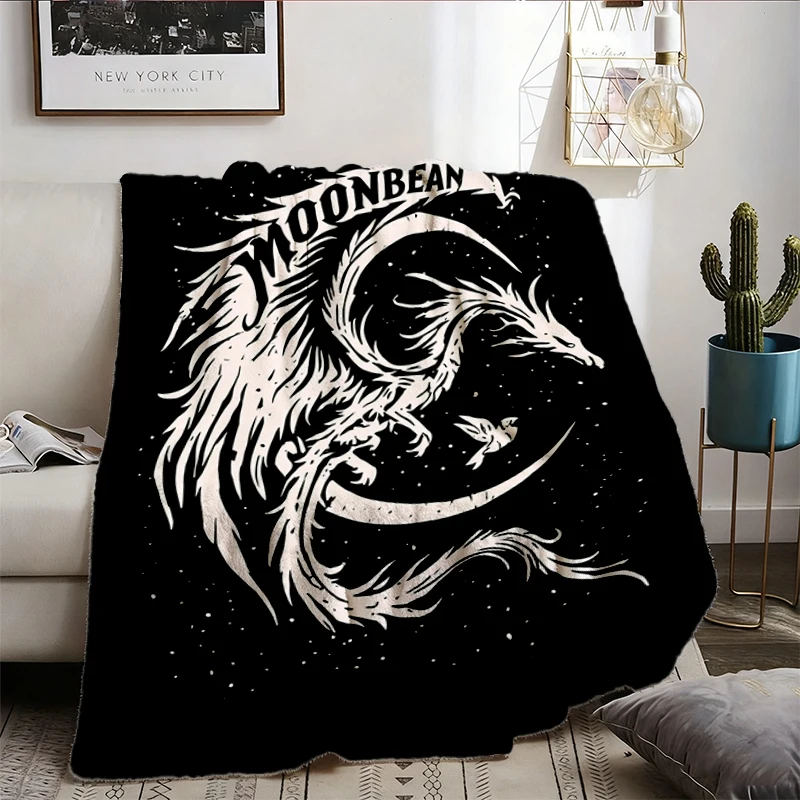 When The Moon Hatched Comfy Blanket, Bookish Colors Flannel Blanket, Kaan Vaegor Dragon Flannel Throw, Romantasy Book Me