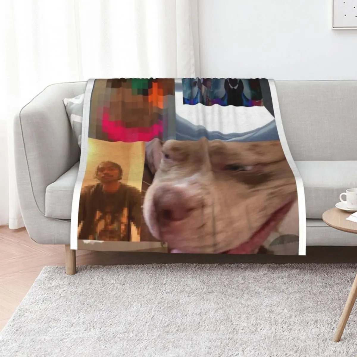 The Lo-Fis- Steve Lacy Album Throw Blanket Extra Large Throw Sofa christmas gifts halloween Luxury St Luxury Designer Blankets