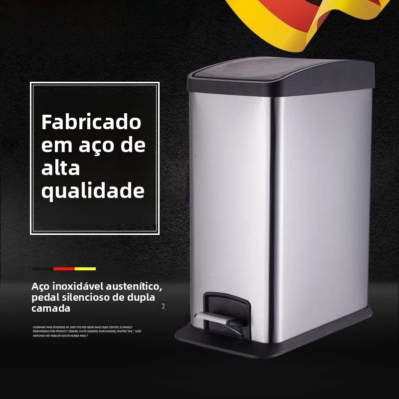 innovativo-cestino-rettangolare-in-acciaio-inox-con-pedale-12l-per-casa-e-hotel-contenitore-con-coperchio-a-pedale-per-pulizie-domestiche