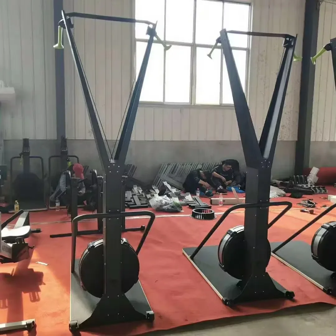Gimnasio Fitness Equipo comercial arrastre máquina de esquí Venta caliente Gimnasio asiento Fitness Gimnasio