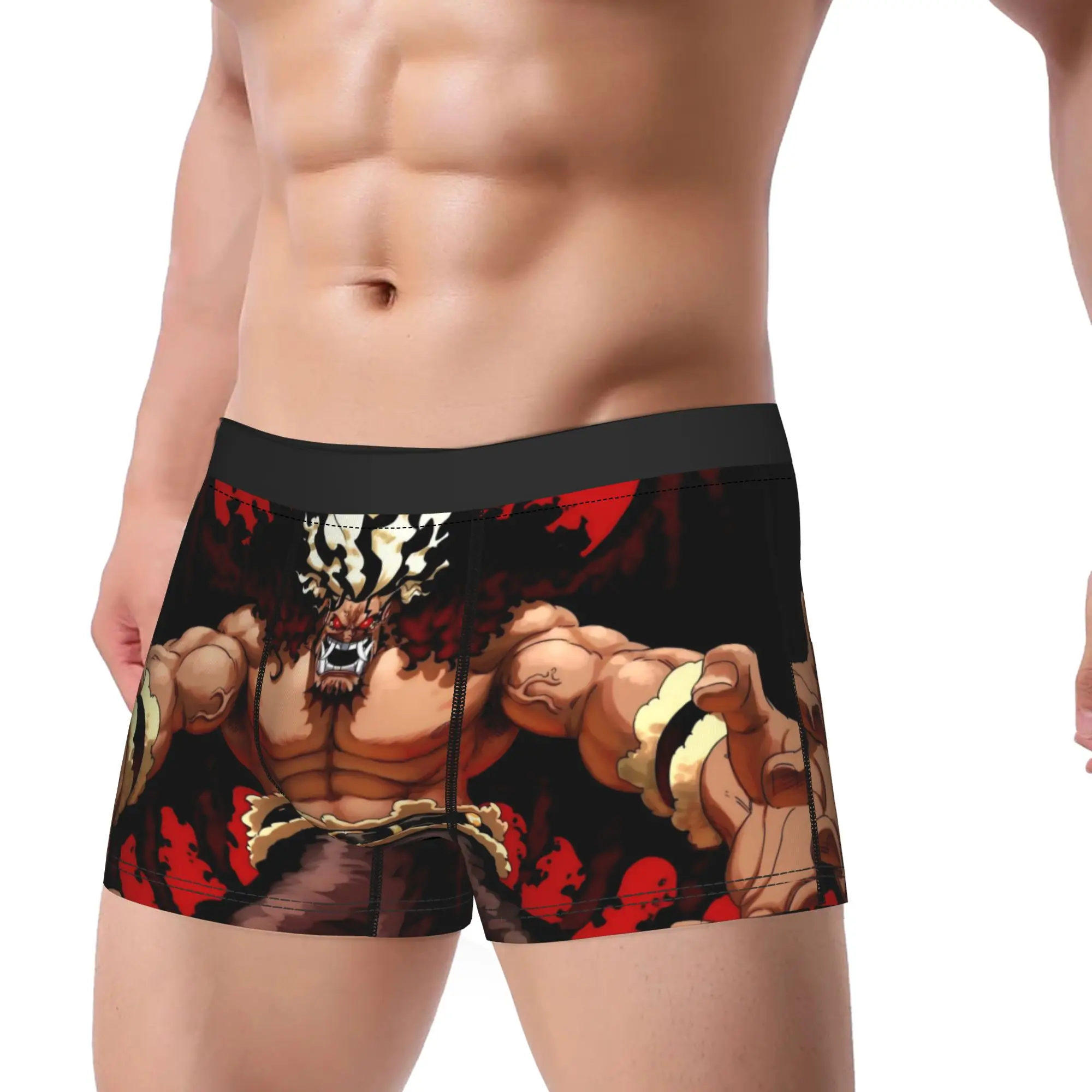 Rocks D Xebec One Piece Underpants Homme Panties Men's Underwear Ventilate Shorts Boxer Briefs