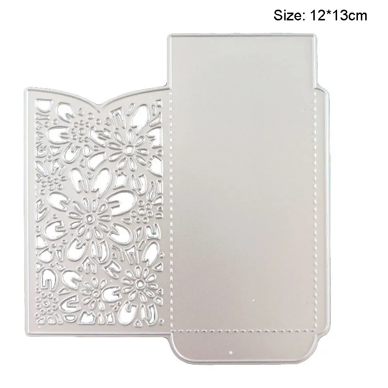 Metal Cutting Dies Lace Flower Envelope Stencils DIY Scrapbooking Album Paper Cards Decorative Crafts Embossing Die Cut Molds