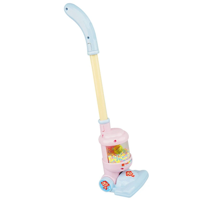 Children Electric Vacuum Cleaner Toy Simulation Vacuum Catcher Kids Pretend Cleaning Educational Toy Mini Vacuum