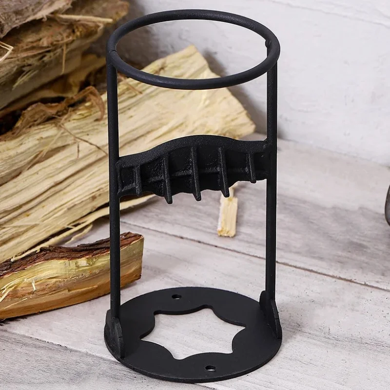 High Quality Safe Cast Iron Household Manual Firewood Splitter Log Wood Breaker Separator Wedge