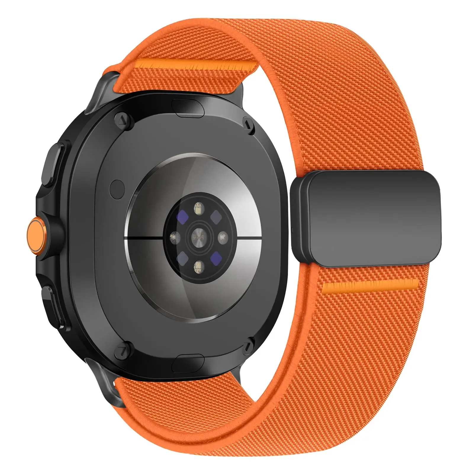 Magnetische Armbänder für Samsung Galaxy Watch Ultra 2 Zubehör Elastisches Nylon-Armband Correa für Galaxy Watch 7 Ultra 47mm Bänder