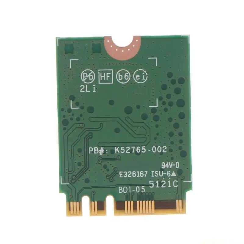 

Wireless Card WiFi 6E for Intel AX210 5374M Bluetooth-compatible 5.2 for Desktop PC 2.4G/5Ghz/6Ghz AX210NGW for