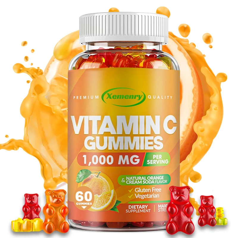 Premium Vitamin C Gummies - Promote The Formation of Collagen and Maintain The Normal Function of The Skin