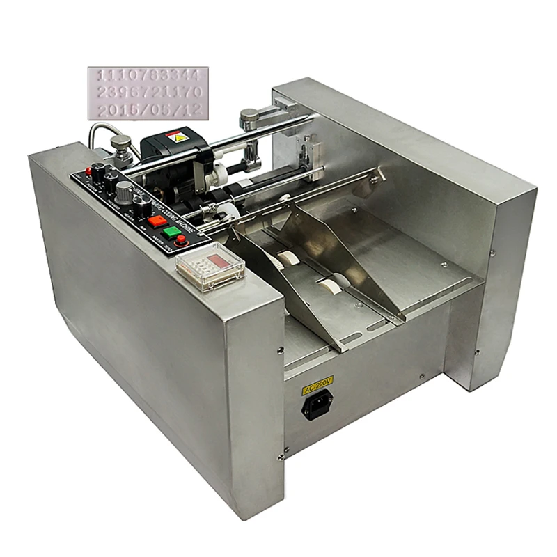 

MY-300 expiry date inkjet printer MY-300 impress or solid-ink coding machine Steel wheel code printing machine