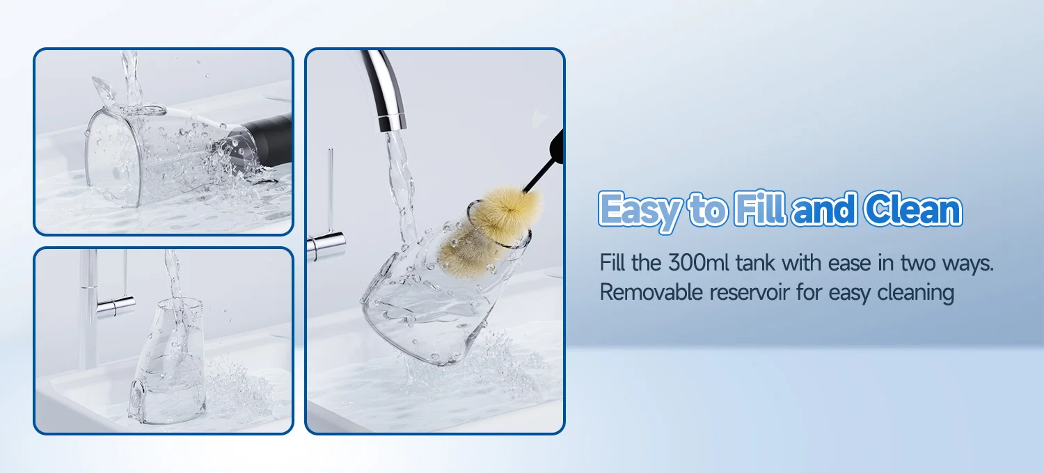 Water Flosser and Electric Toothbrush Combo,2-1 Oral Clean Kit, 3-Speed Sonic Electric Toothbrush IPX7 Portable Water Flosser