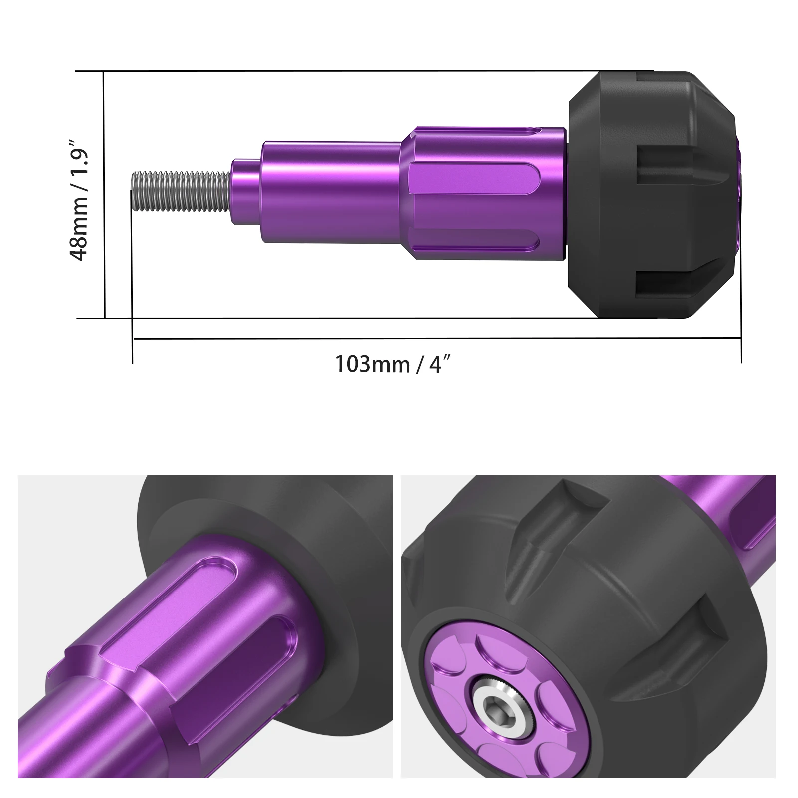 NICECNC For Surron Light Bee X S L1E For Segway X160 X260 Motocross Frame Sliders Falling Crash Protector Electric Off-Road Bike