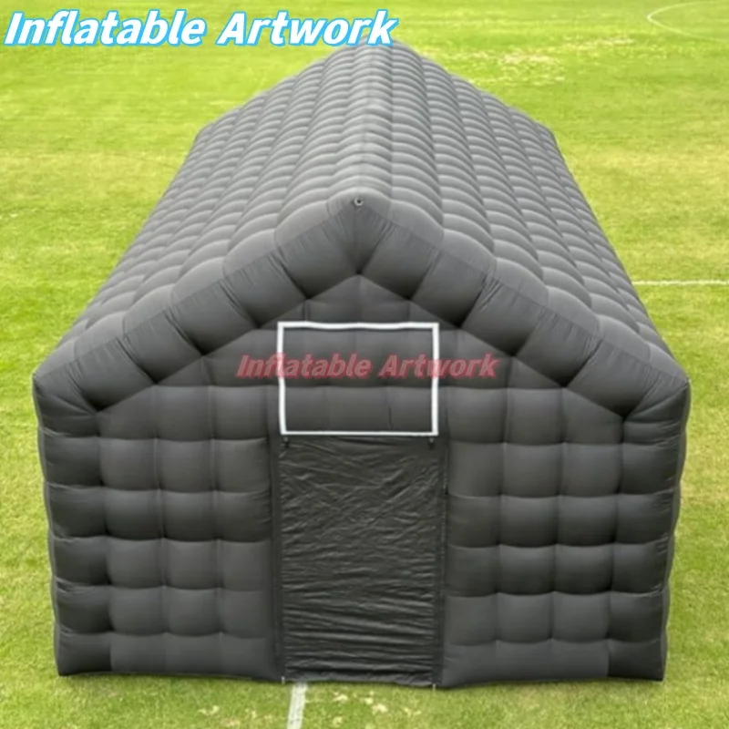 Eco Friendly Inflatables 9 Meters Black Inflatable Party Tent for Events Decor and More Toys