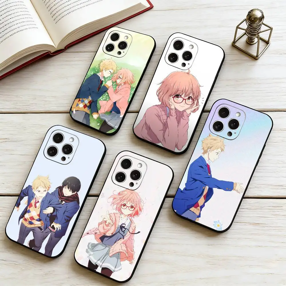 

B-Beyond the Boundary Phone Case For iPhone 17, 16,15,14,13,12,11 Plus,Pro Max, Others Soft Black Cover