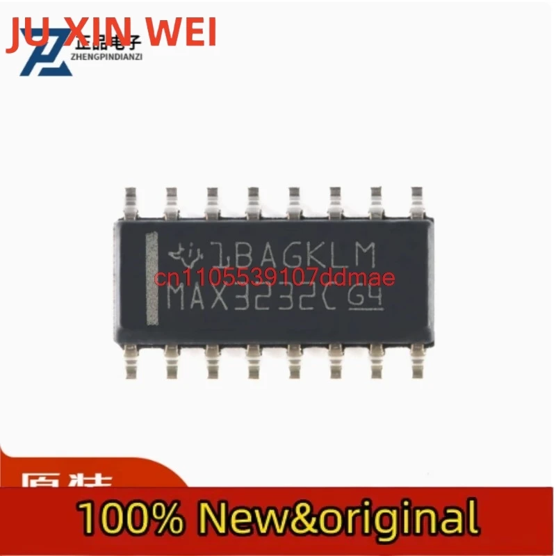 25pcs Original genuine MAX3232CDR SOIC-16 RS-232 line driver/receiver IC chip