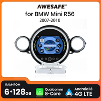 AWESAFE PX9 Wireless CarPlay Autoradio for BMW Mini Cooper R56 R57 R58 R60 2007 2008 2009 2010-2017  Car Intelligent Systems