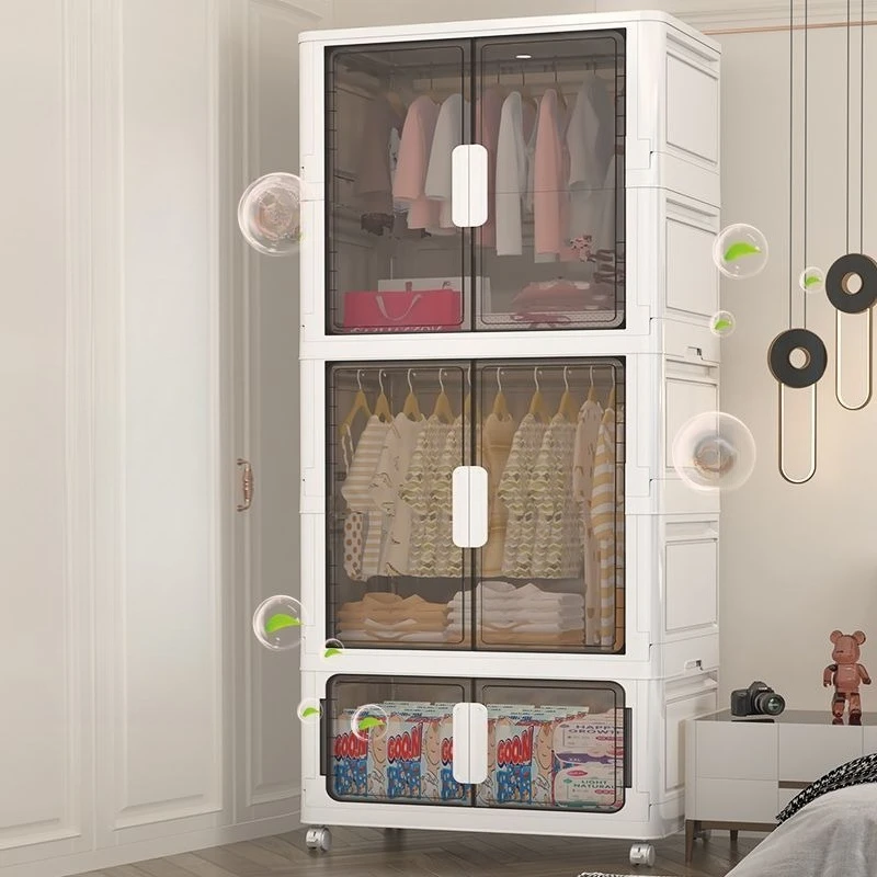 

Шкаф-органайзер для одежды, складной органайзер, передвижные шкафы для хранения для домашнего использования, контейнеры для одежды, контейнер с колесиками