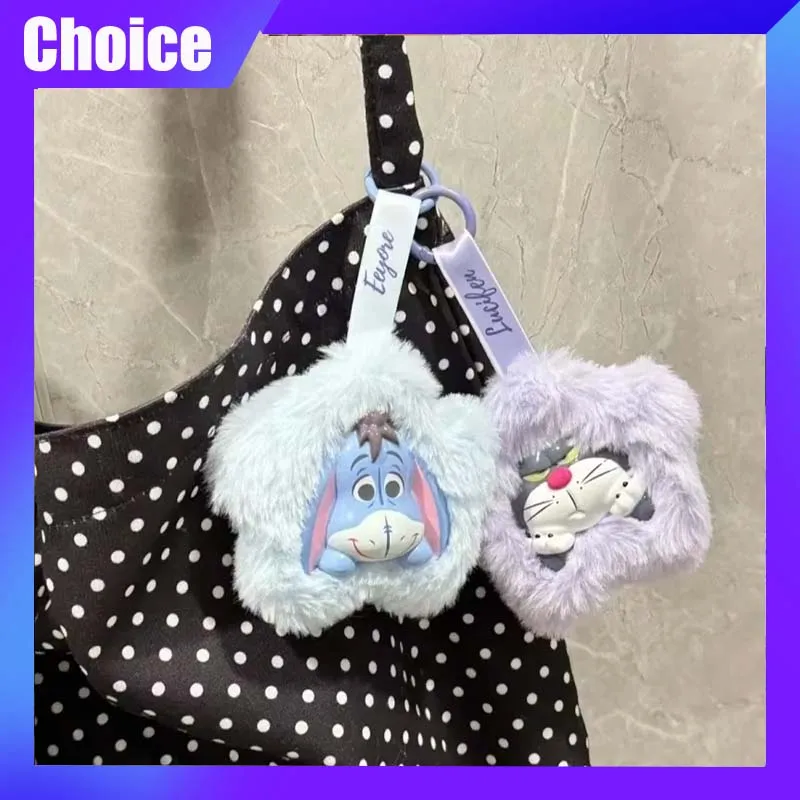 

Disney Fluffy Flower Series Blind Box Cartoon Lotso Dumbo Figure Doll Anime Kawaii Pendant Cute Toy Girl Birthday X-Mas Gift