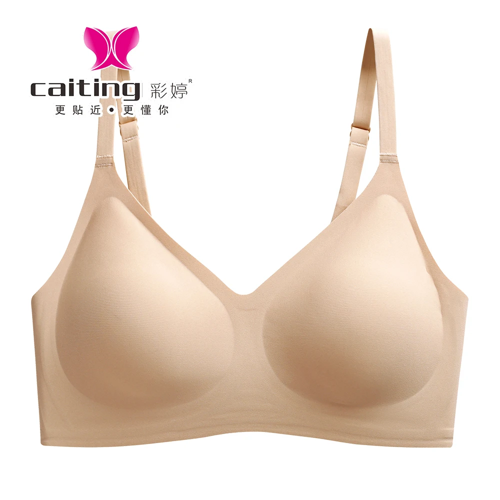 

CAITING Sexy Seamless Bra Women Underwear Female Push Up Padded Bralette Lingerie Intimates Sports Comfortable Bra For Pregnant