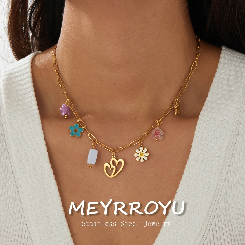 colar-feminino-meyrroyu-de-aco-inoxidavel-316l-com-pingente-de-coracao-laco-e-flor-esmaltada-colorida-–-joia-da-moda-que-nao-desbota