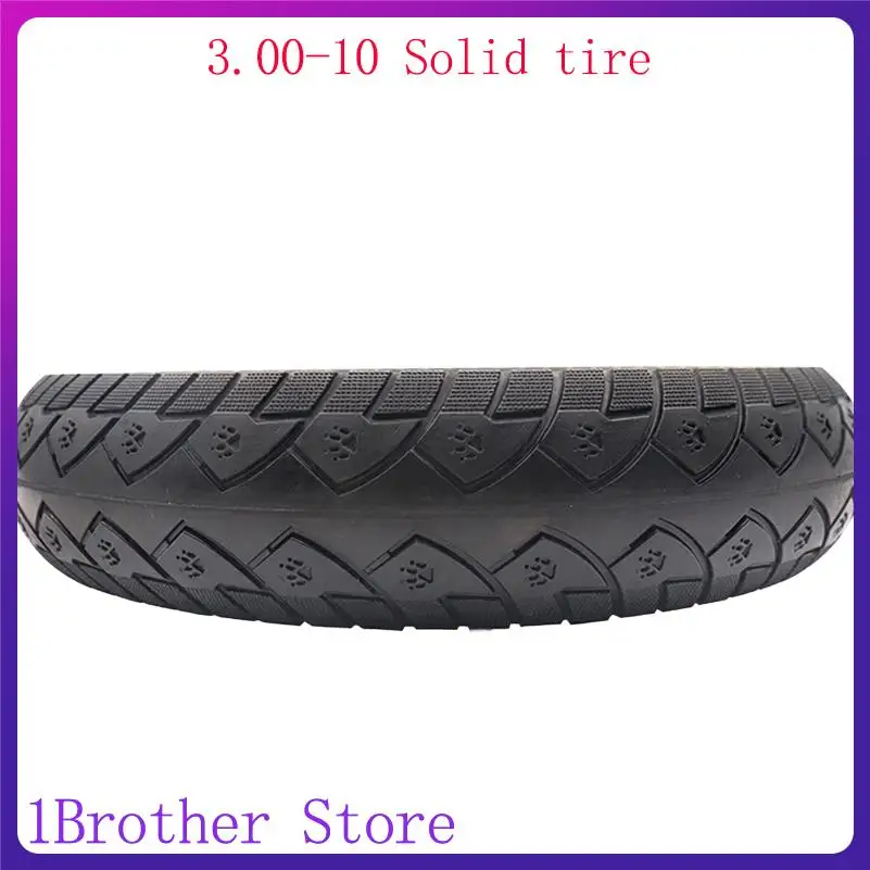 

Motorcycle outer tire 3.00-10 solid tire 14x3.2 solid tire rubber tire