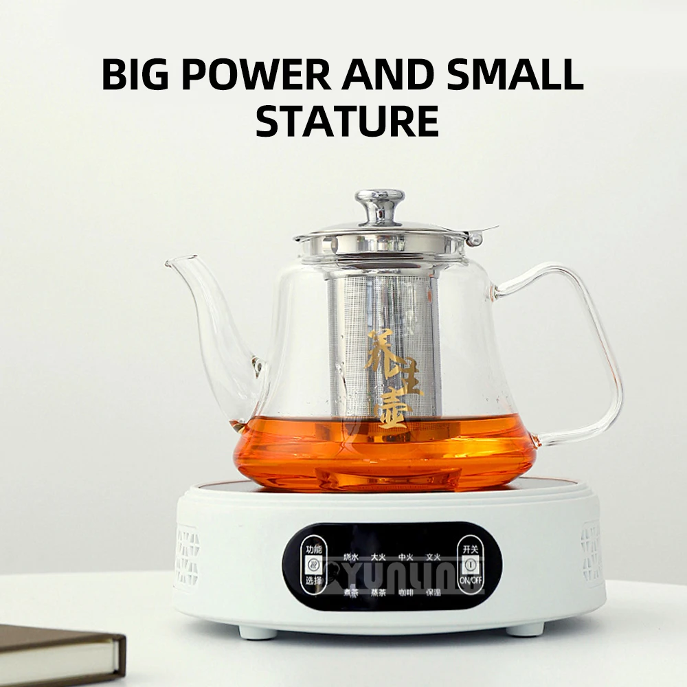 موقد سيراميك كهربائي متعدد الوظائف ، فرن تسخين ، طبق تسخين ، صانع شاي ، سخان مياه ، أجهزة مطبخ منزلية