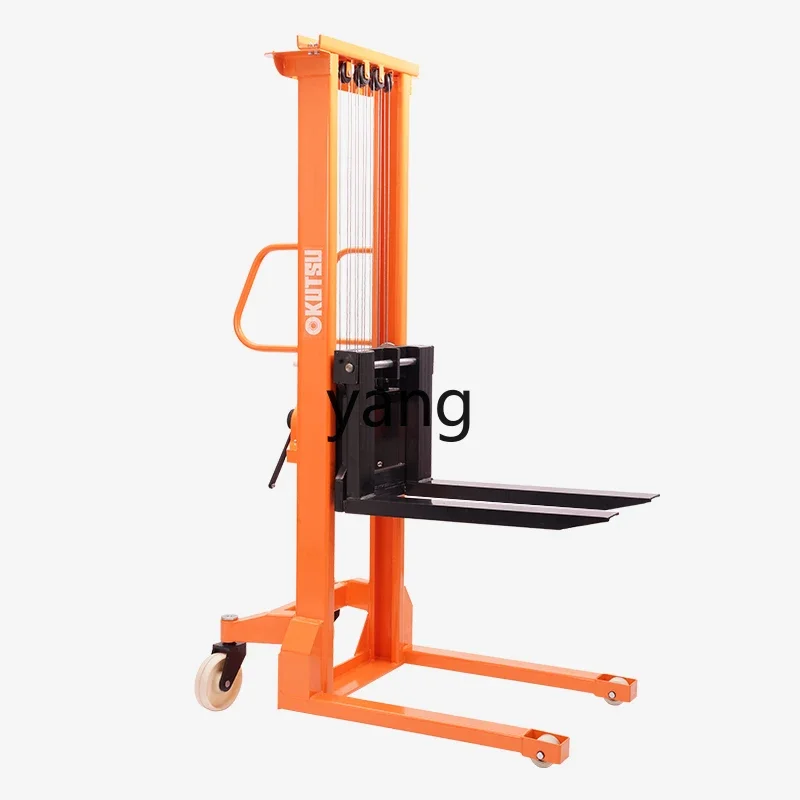 CCL manual stacker hand lift truck mold lift loading and unloading truck forklift small