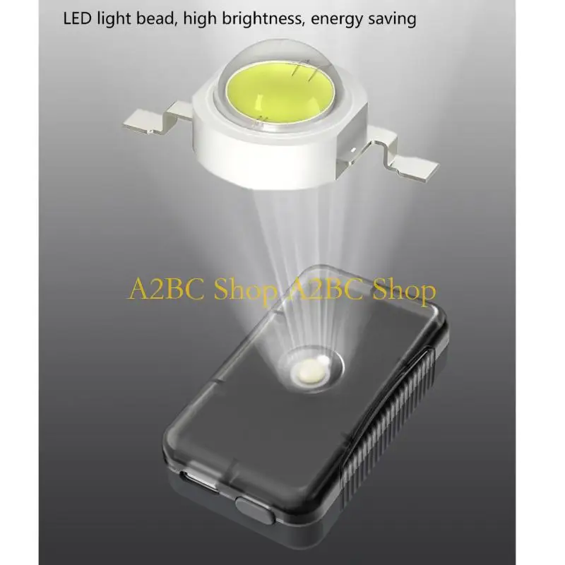 A2BC Weatherproof ABS Material Motorcycle Cargo Box Lamp Suitable for Delivery Specialists