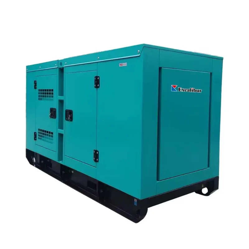 Enclosed Power 3 Phase Genset 50kw Caterpillar Generator 50kva Diesel Genset Soundproof Silent Diesel Generator