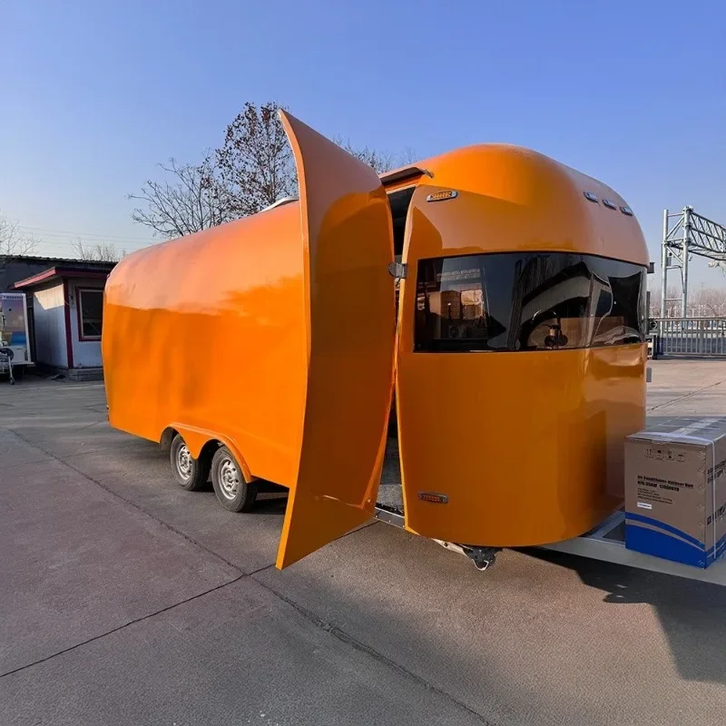 

Hot Selling Color Mobile Food Trailer Bar Kiosk Coffee Beverage Fast Food Truck
