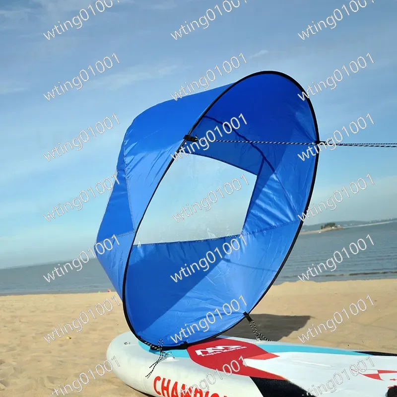 for 46 Inch Plus Smooth Sail Portable Folding Wind Surfing Kit for Kayak Paddle Board SUP Specialized Lightweight Easy Setup