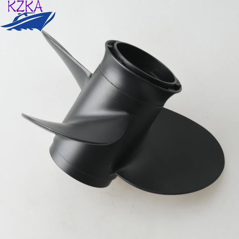 Outboard 58100-93733-019 Propeller 9 1/4X10 For Suzuki 8 9.9 15 20 HP Motor, 3 Blade, 10 Spline, Marine Replacement Accessories