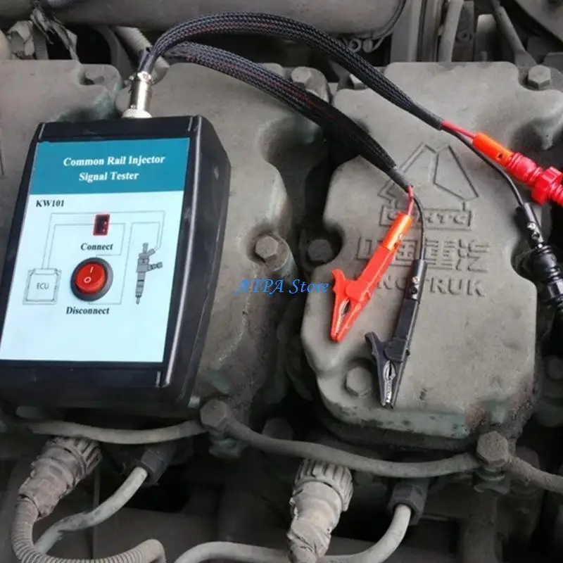 

U13C Electromagnetic Injector Driver Tester Common Injector Tester Common Cut Off Cylinders Tester for AM-KW101