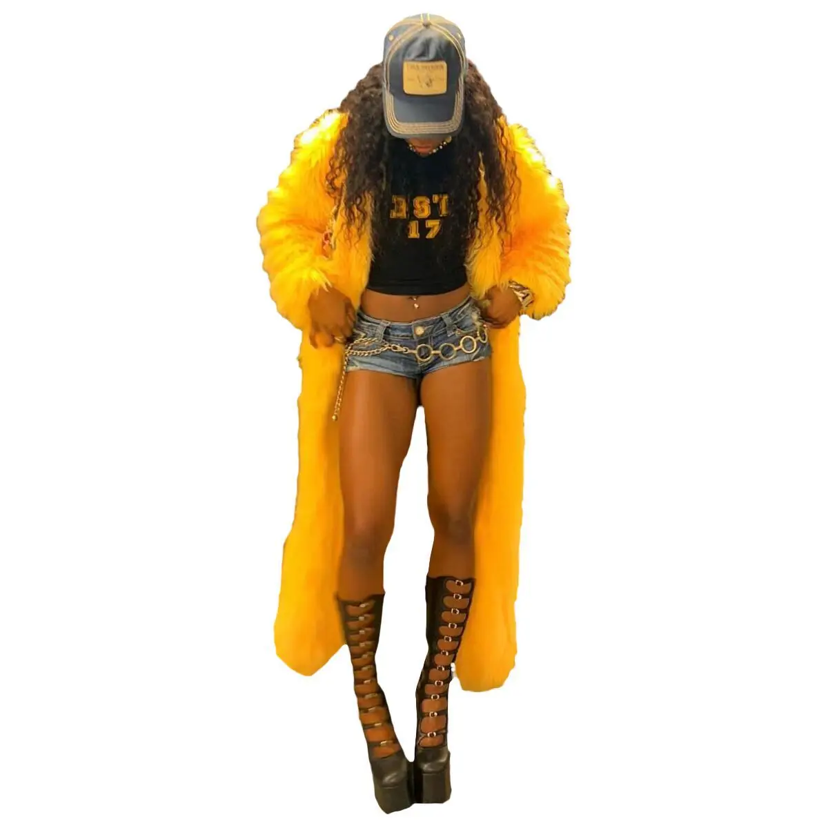 Vrouwen namaakbont vest jas onregelmatige lange jassen dikke warme effen jassen V-hals volledige mouw streetwear jas herfst winter